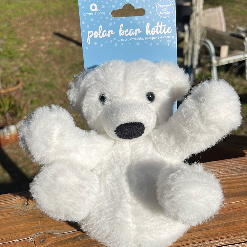 COPY - Polar Bear Hottie. (Heating pad)